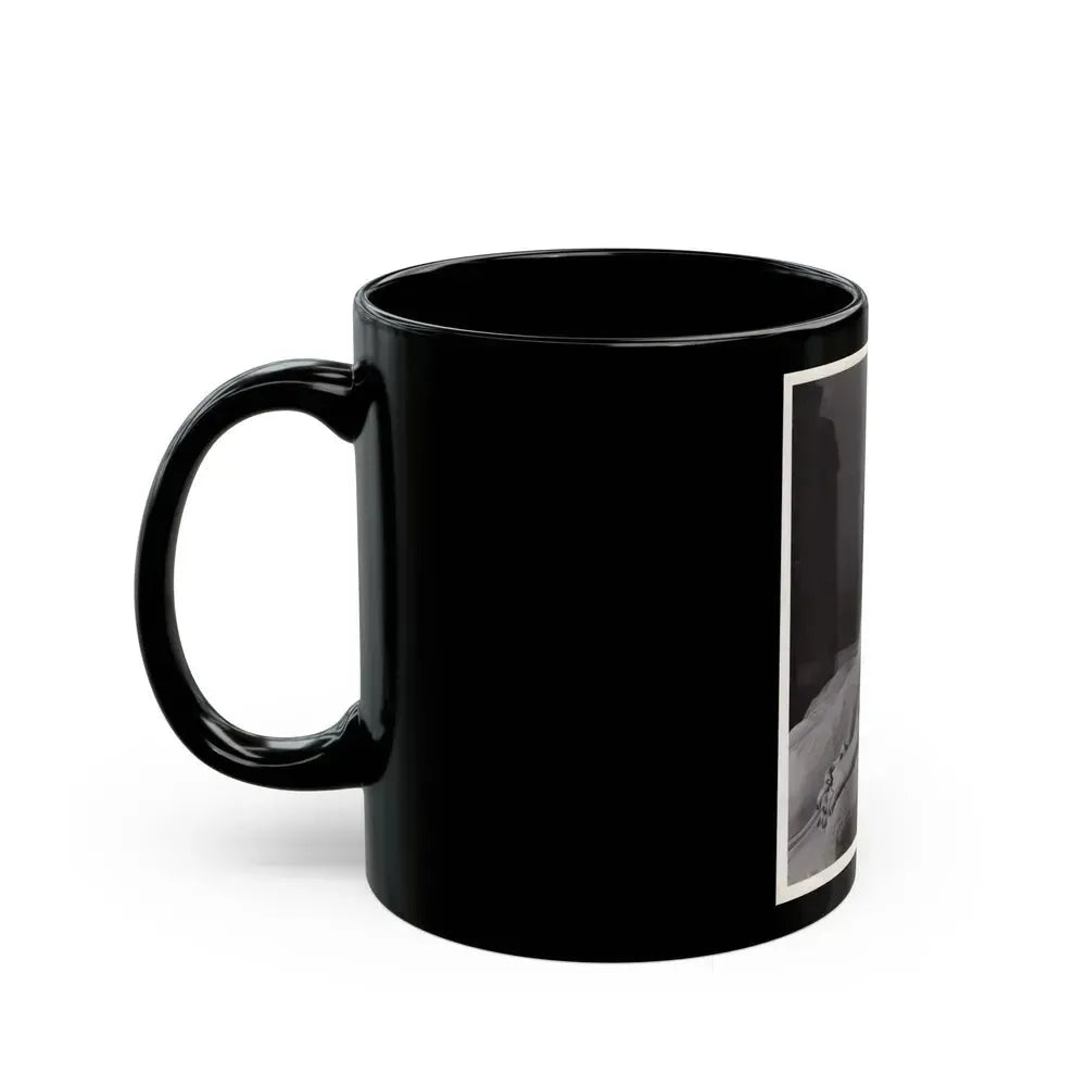 Faith Domergue #189 (Vintage Female Icon) Black Coffee Mug - Go Mug Yourself