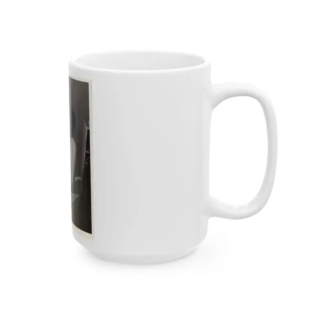Faith Domergue #189 (Vintage Female Icon) White Coffee Mug - Go Mug Yourself