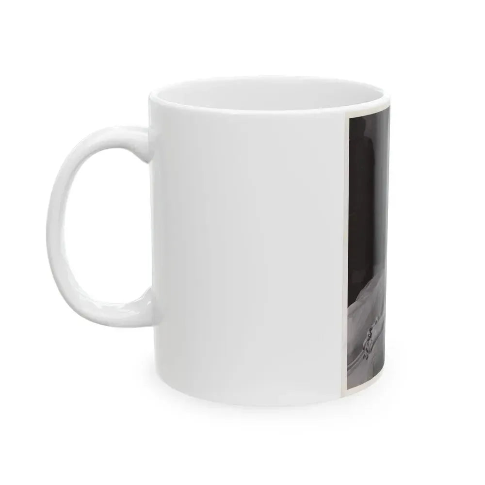 Faith Domergue #189 (Vintage Female Icon) White Coffee Mug - Go Mug Yourself