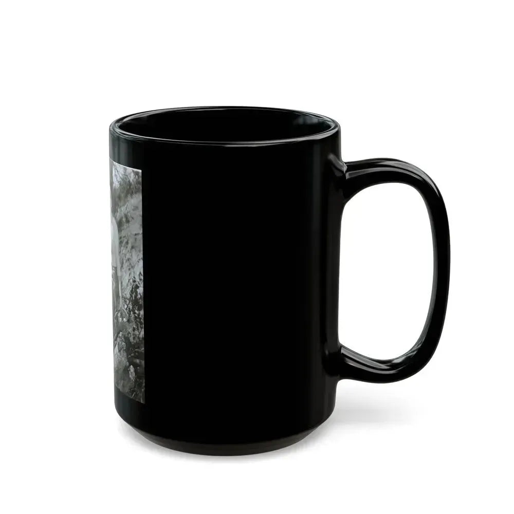 Faith Domergue #191 (Vintage Female Icon) Black Coffee Mug - Go Mug Yourself