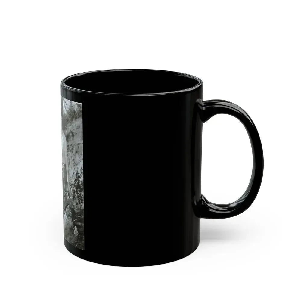 Faith Domergue #191 (Vintage Female Icon) Black Coffee Mug - Go Mug Yourself