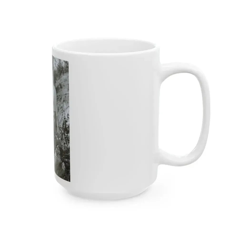 Faith Domergue #191 (Vintage Female Icon) White Coffee Mug - Go Mug Yourself