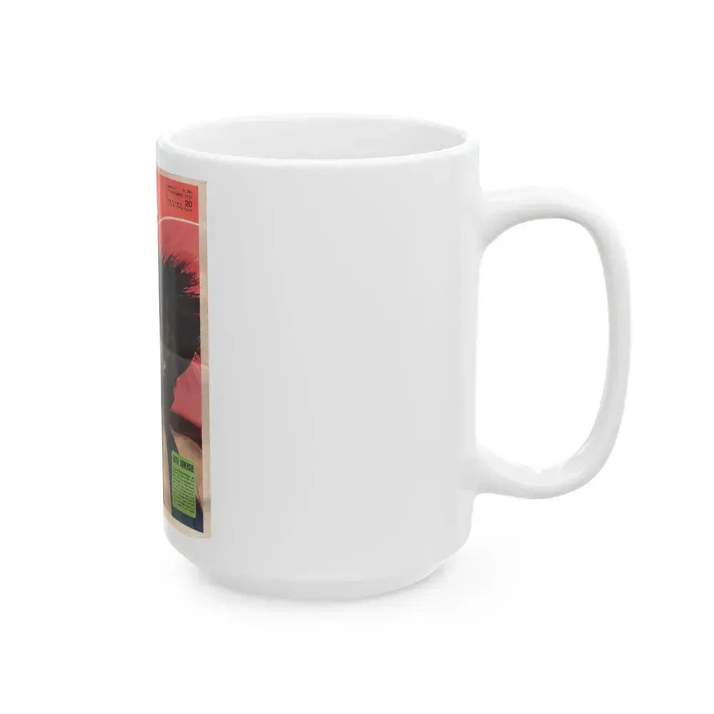 Faith Domergue #194 (Vintage Female Icon) White Coffee Mug - Go Mug Yourself