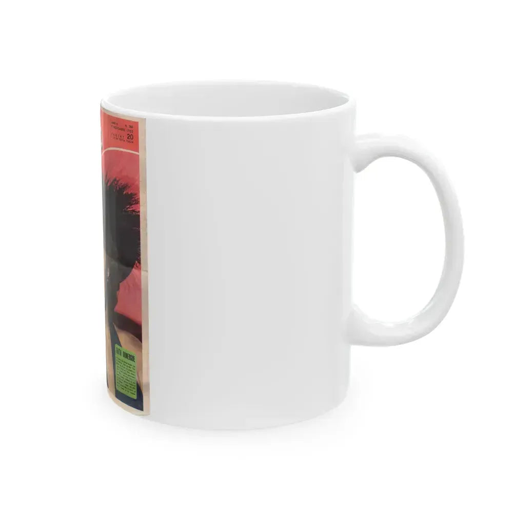 Faith Domergue #194 (Vintage Female Icon) White Coffee Mug - Go Mug Yourself