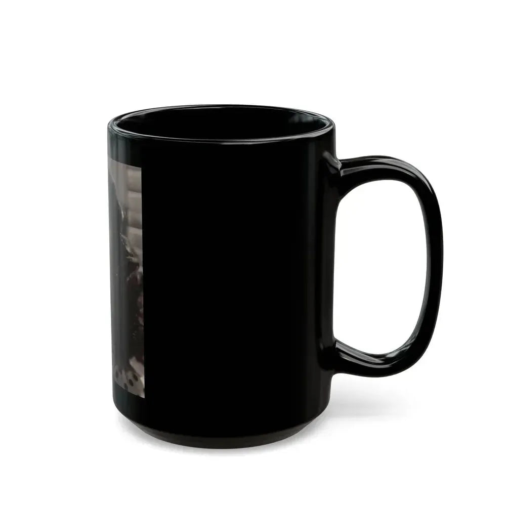 Faith Domergue #195 (Vintage Female Icon) Black Coffee Mug - Go Mug Yourself
