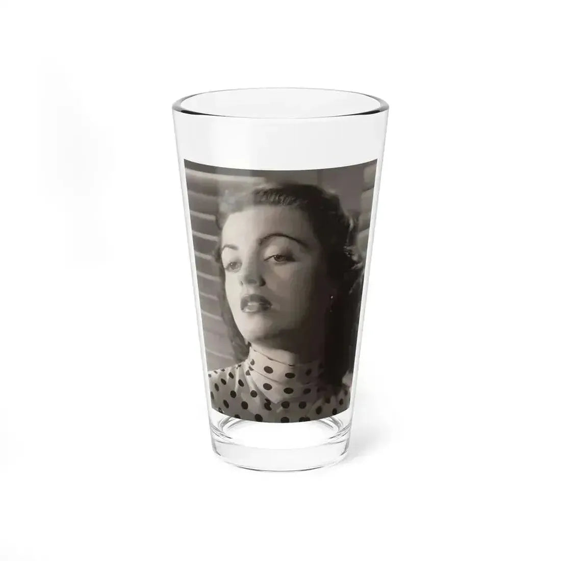 Faith Domergue #195 (Vintage Female Icon) Pint Glass 16oz 16oz - Go Mug Yourself
