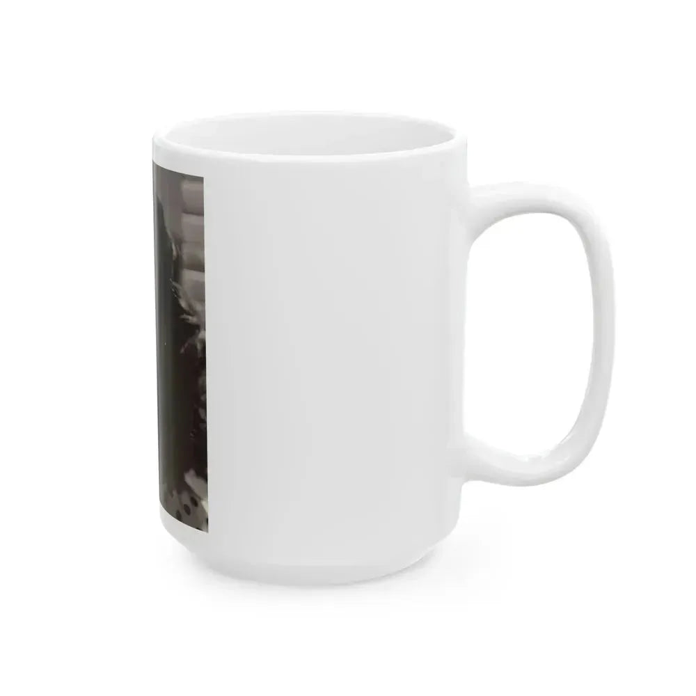 Faith Domergue #195 (Vintage Female Icon) White Coffee Mug - Go Mug Yourself