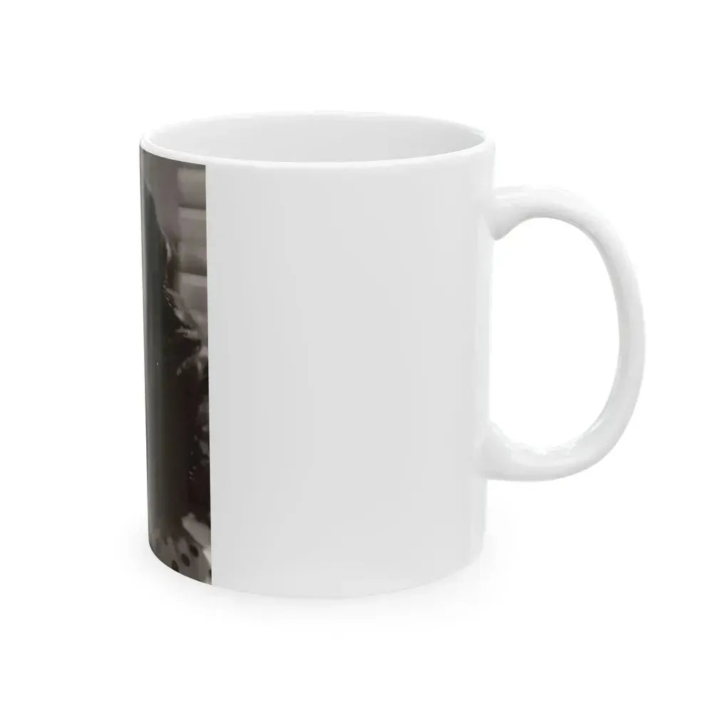 Faith Domergue #195 (Vintage Female Icon) White Coffee Mug - Go Mug Yourself