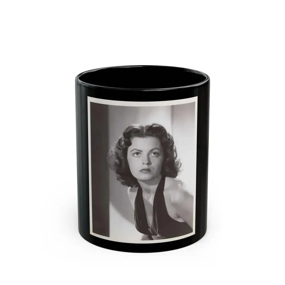 Faith Domergue #196 (Vintage Female Icon) Black Coffee Mug 11oz - Go Mug Yourself
