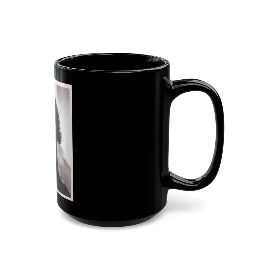 Faith Domergue #196 (Vintage Female Icon) Black Coffee Mug - Go Mug Yourself