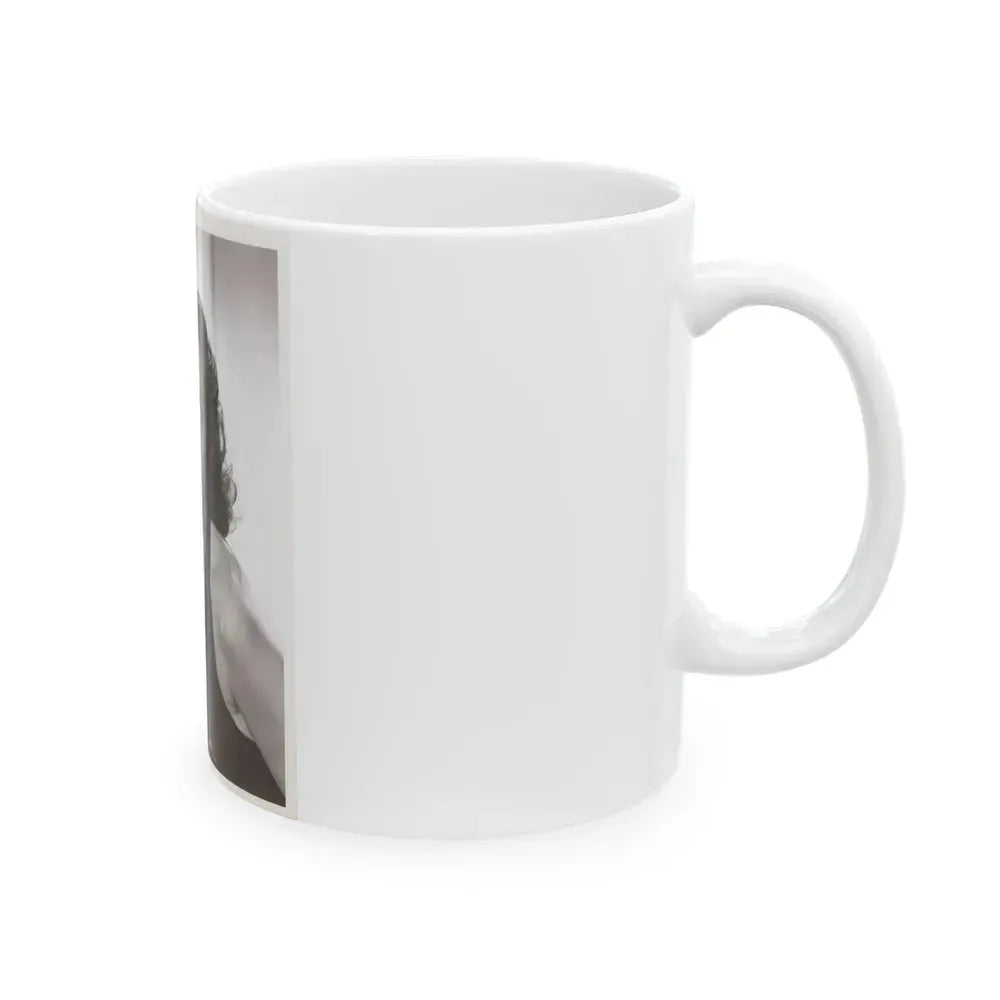 Faith Domergue #196 (Vintage Female Icon) White Coffee Mug - Go Mug Yourself