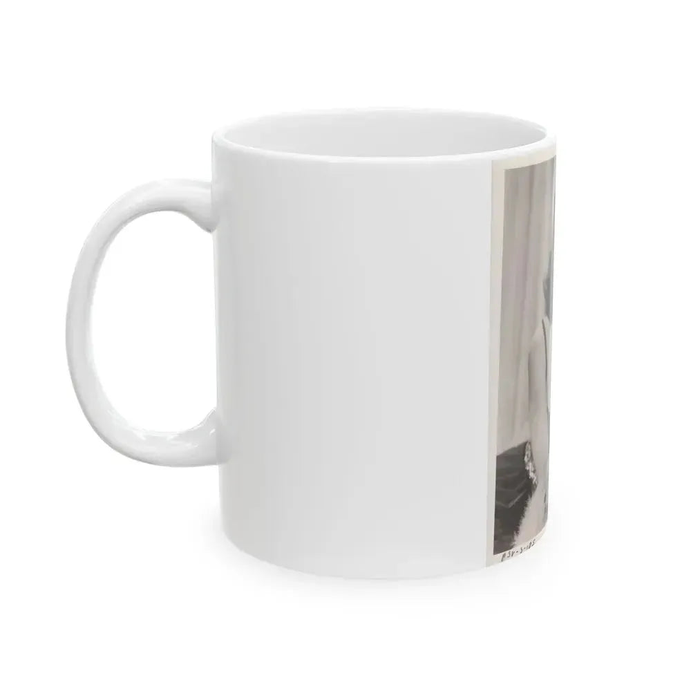 Faith Domergue #197 (Vintage Female Icon) White Coffee Mug - Go Mug Yourself