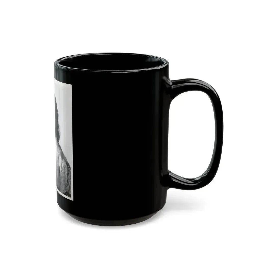 Faith Domergue #200 (Vintage Female Icon) Black Coffee Mug - Go Mug Yourself