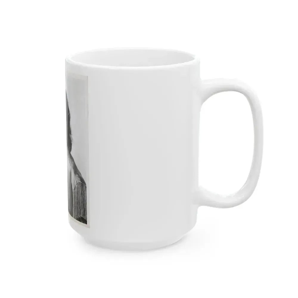 Faith Domergue #200 (Vintage Female Icon) White Coffee Mug - Go Mug Yourself