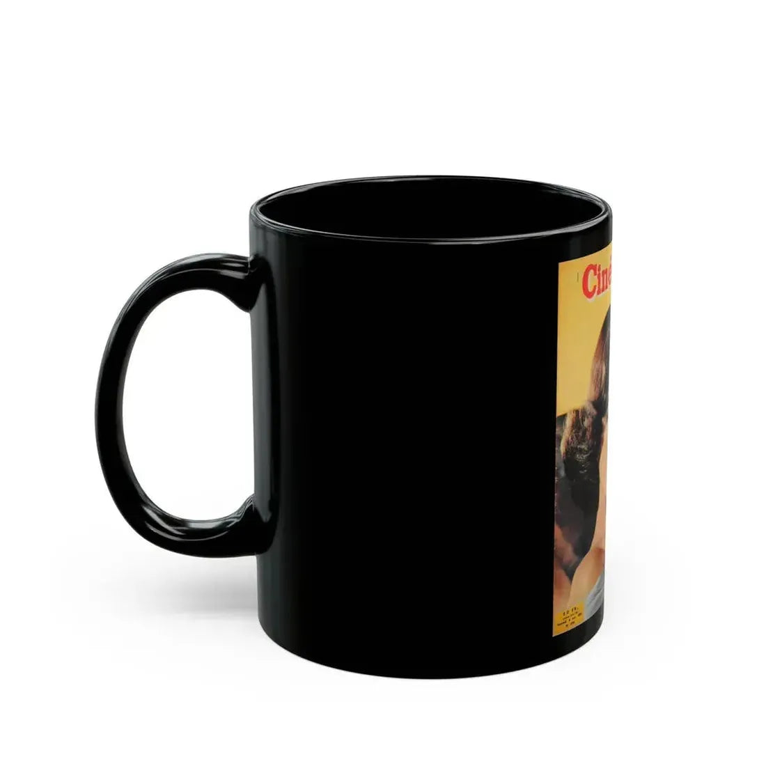 Faith Domergue #203 - Mag. Cover 2 (Vintage Female Icon) Black Coffee Mug - Go Mug Yourself