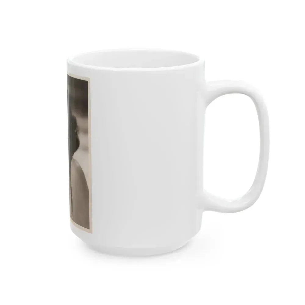 Faith Domergue #204 (Vintage Female Icon) White Coffee Mug - Go Mug Yourself