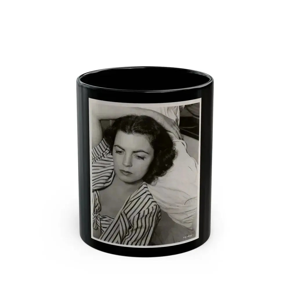 Faith Domergue #207 (Vintage Female Icon) Black Coffee Mug 11oz - Go Mug Yourself