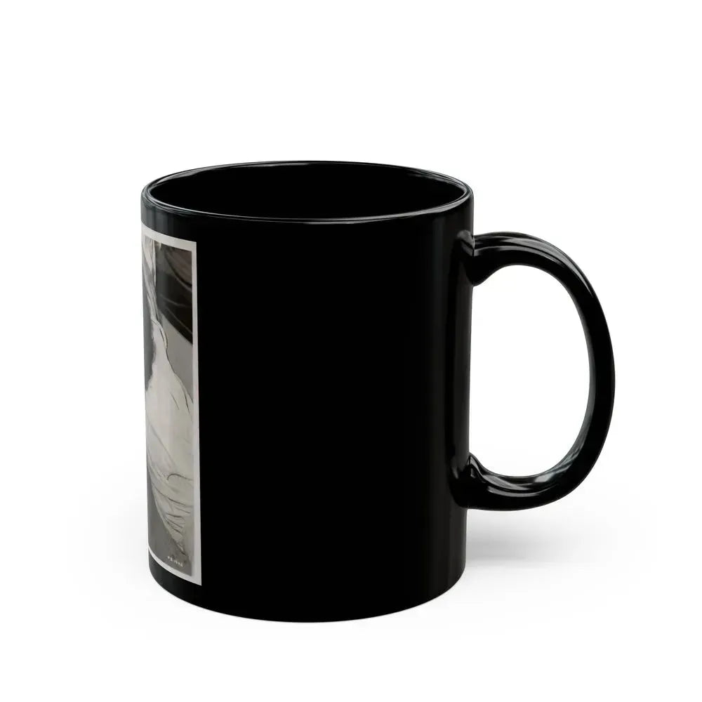 Faith Domergue #207 (Vintage Female Icon) Black Coffee Mug - Go Mug Yourself