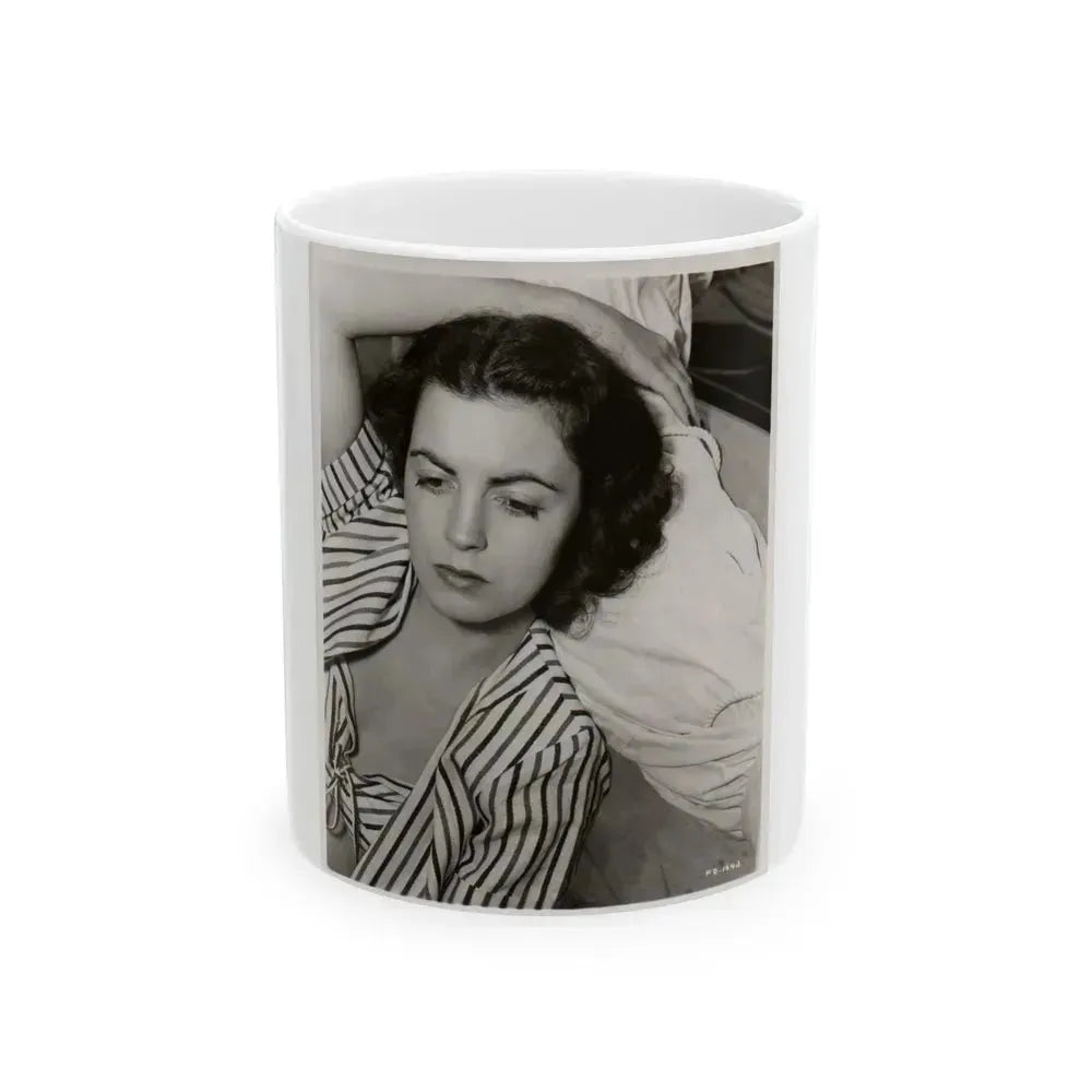 Faith Domergue #207 (Vintage Female Icon) White Coffee Mug 11oz - Go Mug Yourself