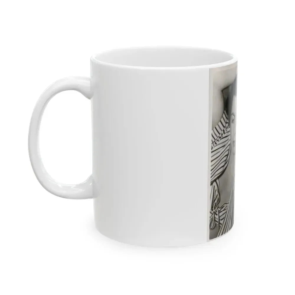 Faith Domergue #207 (Vintage Female Icon) White Coffee Mug - Go Mug Yourself