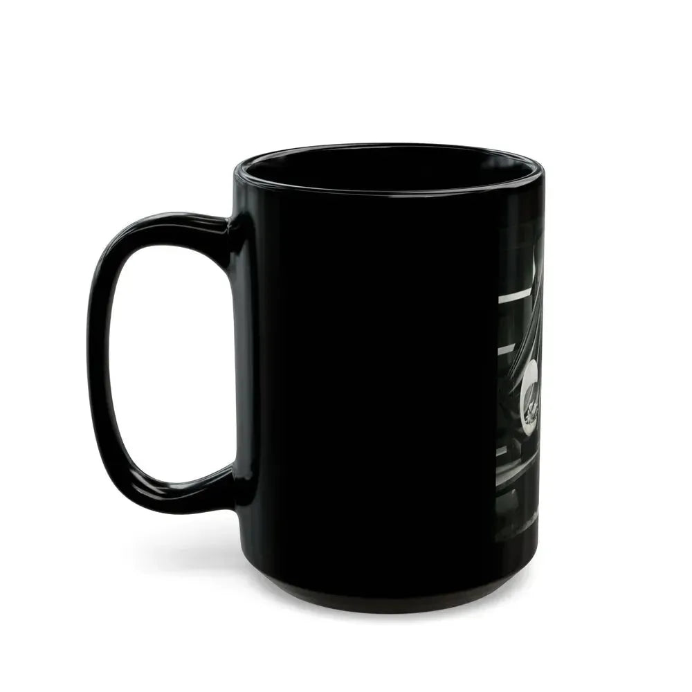 Faith Domergue #214 (Vintage Female Icon) Black Coffee Mug - Go Mug Yourself