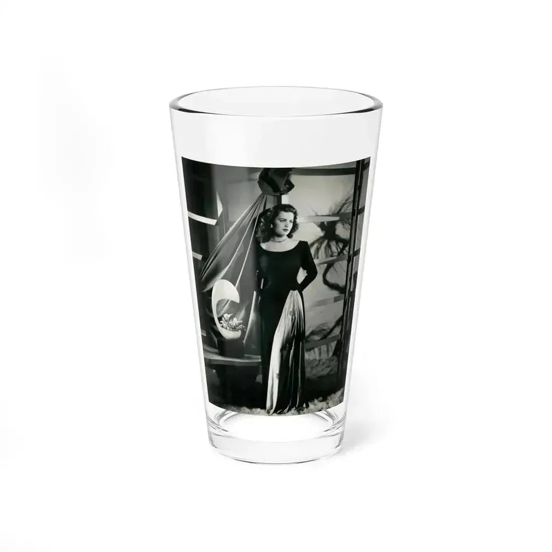 Faith Domergue #214 (Vintage Female Icon) Pint Glass 16oz 16oz - Go Mug Yourself