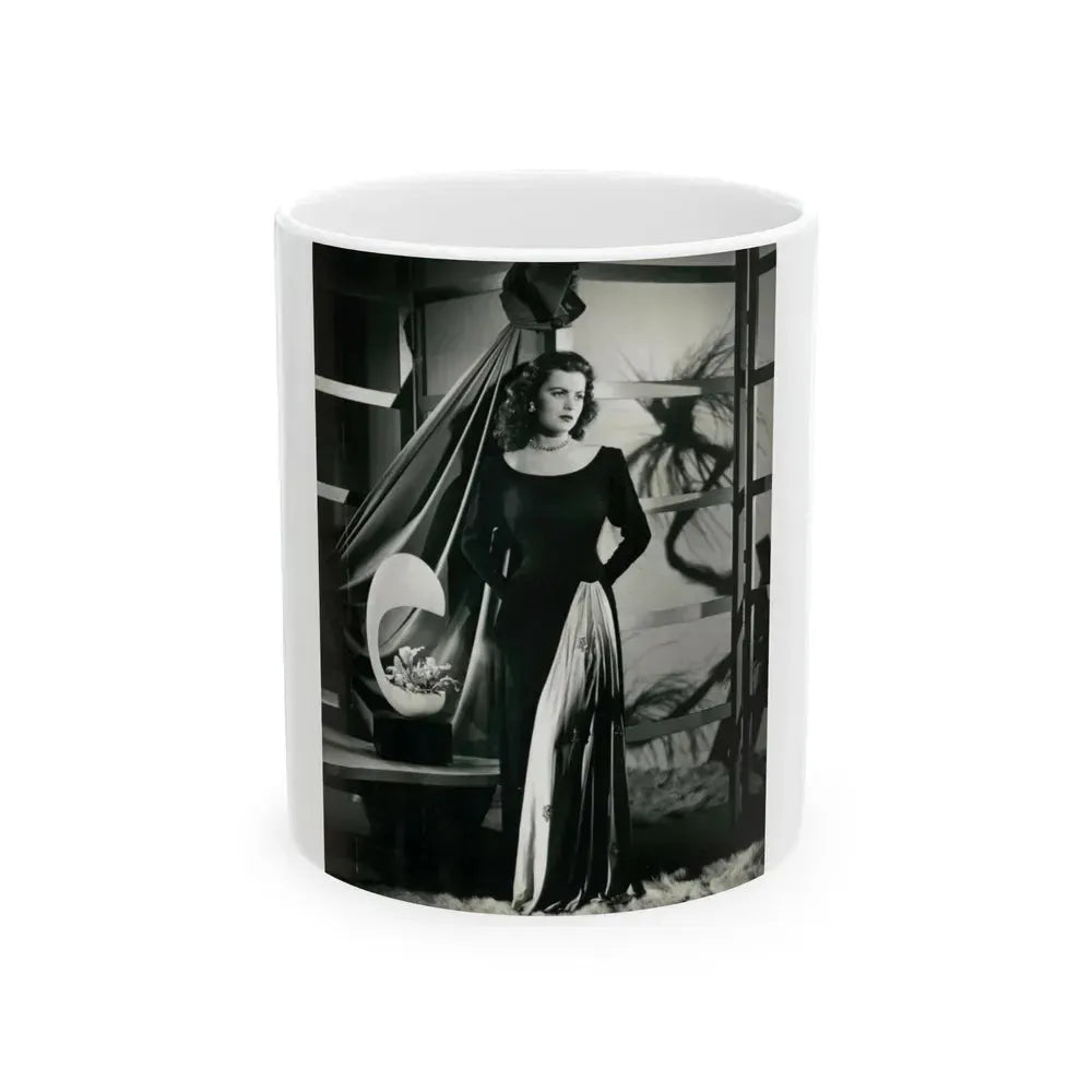 Faith Domergue #214 (Vintage Female Icon) White Coffee Mug 11oz - Go Mug Yourself
