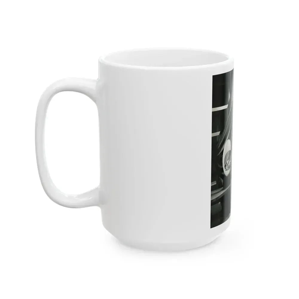 Faith Domergue #214 (Vintage Female Icon) White Coffee Mug - Go Mug Yourself