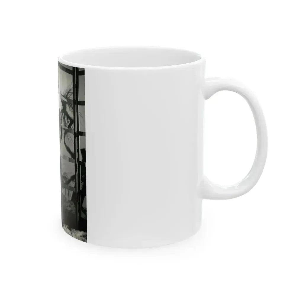 Faith Domergue #214 (Vintage Female Icon) White Coffee Mug - Go Mug Yourself