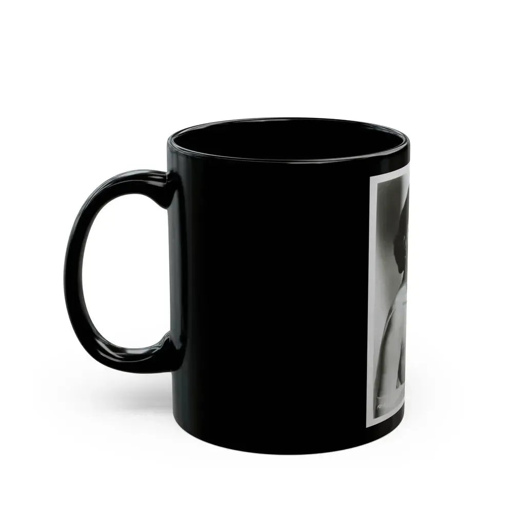 Faith Domergue #219 (Vintage Female Icon) Black Coffee Mug - Go Mug Yourself