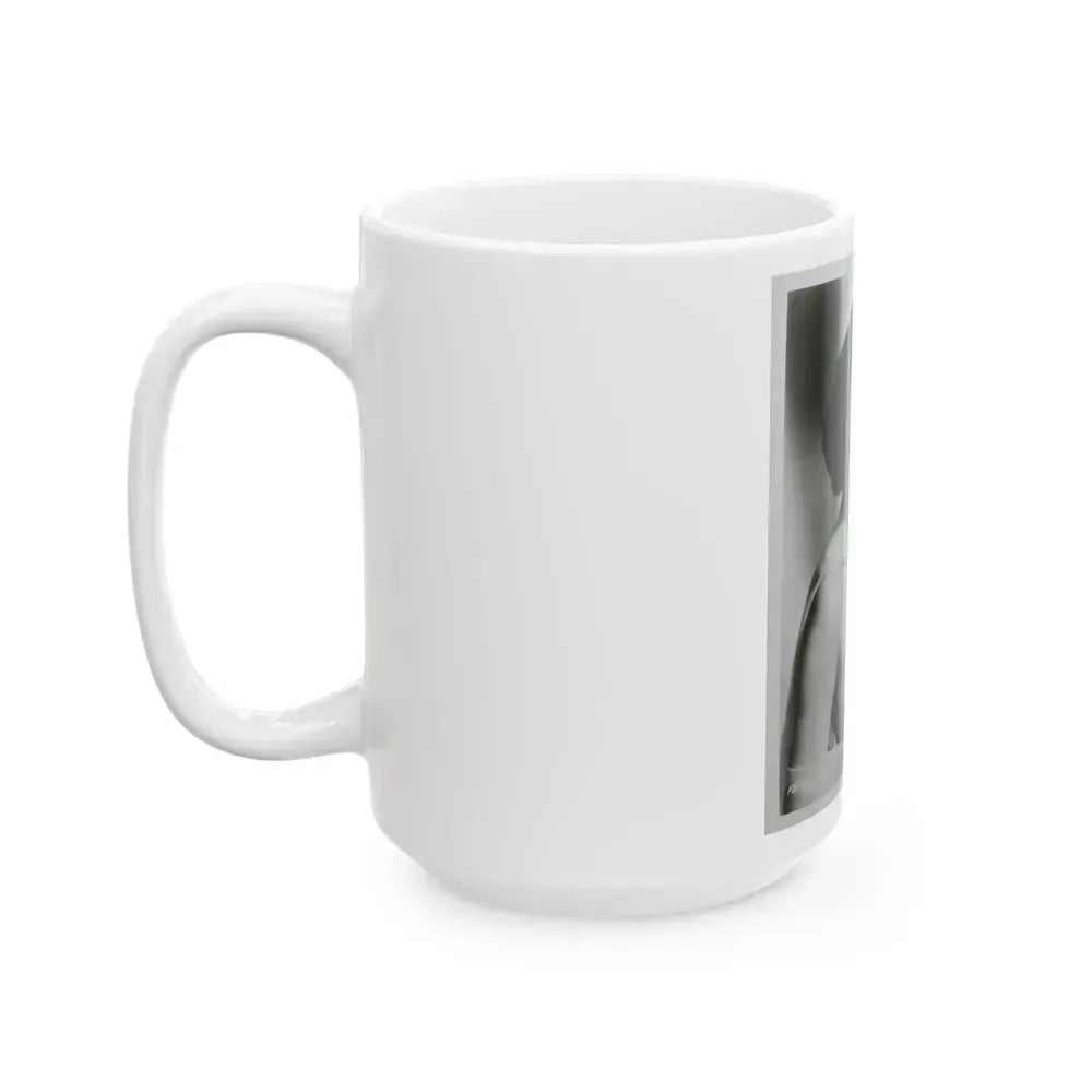 Faith Domergue #219 (Vintage Female Icon) White Coffee Mug - Go Mug Yourself