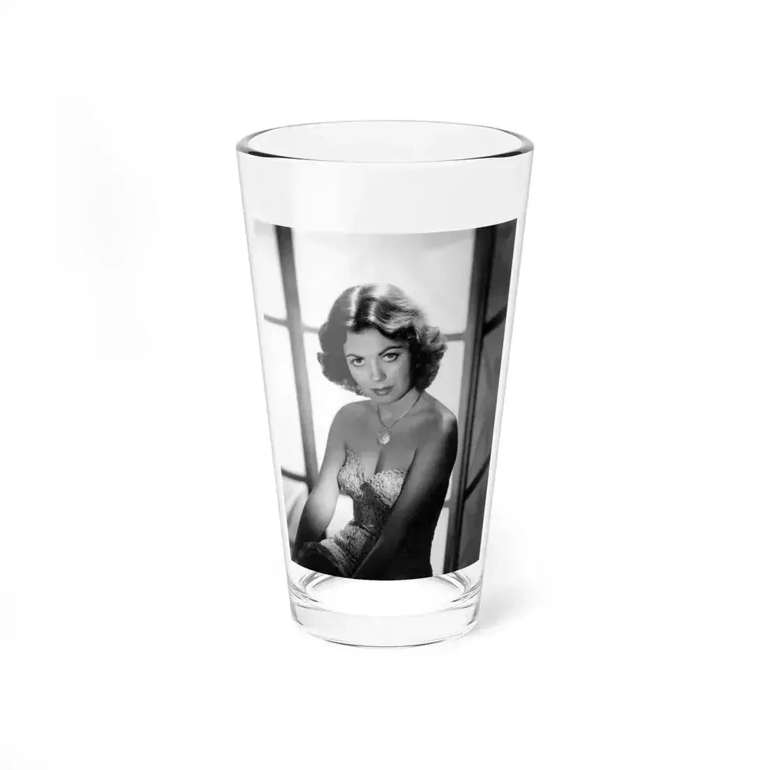 Faith Domergue #220 (Vintage Female Icon) Pint Glass 16oz 16oz - Go Mug Yourself