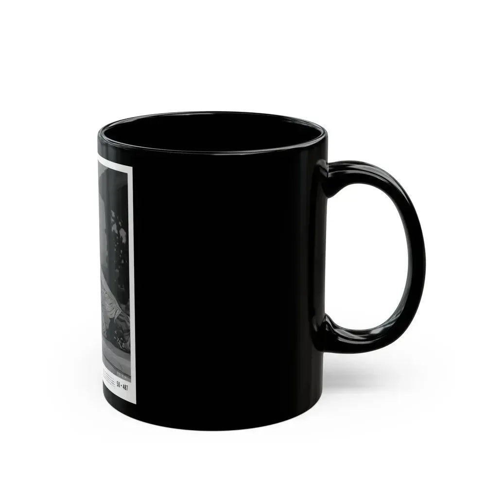 Faith Domergue #234 (Vintage Female Icon) Black Coffee Mug - Go Mug Yourself