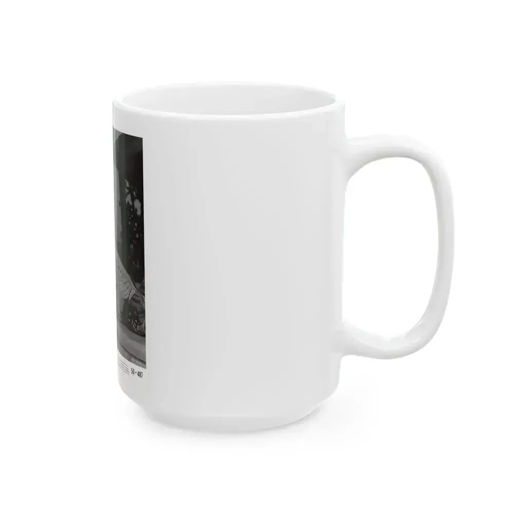 Faith Domergue #234 (Vintage Female Icon) White Coffee Mug - Go Mug Yourself