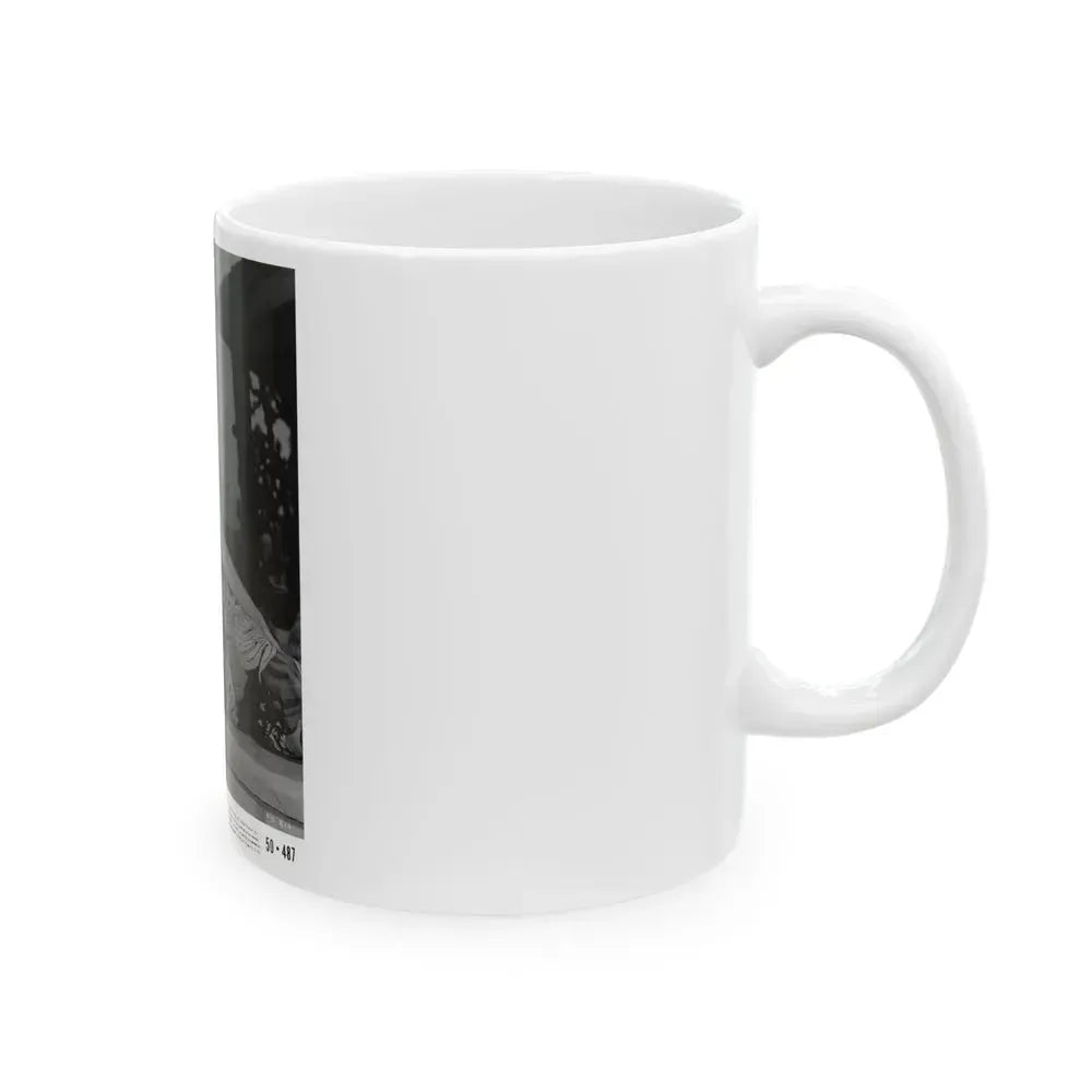Faith Domergue #234 (Vintage Female Icon) White Coffee Mug - Go Mug Yourself