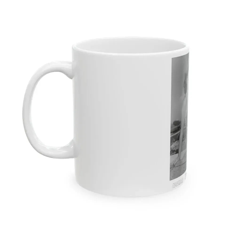 Faith Domergue #234 (Vintage Female Icon) White Coffee Mug - Go Mug Yourself