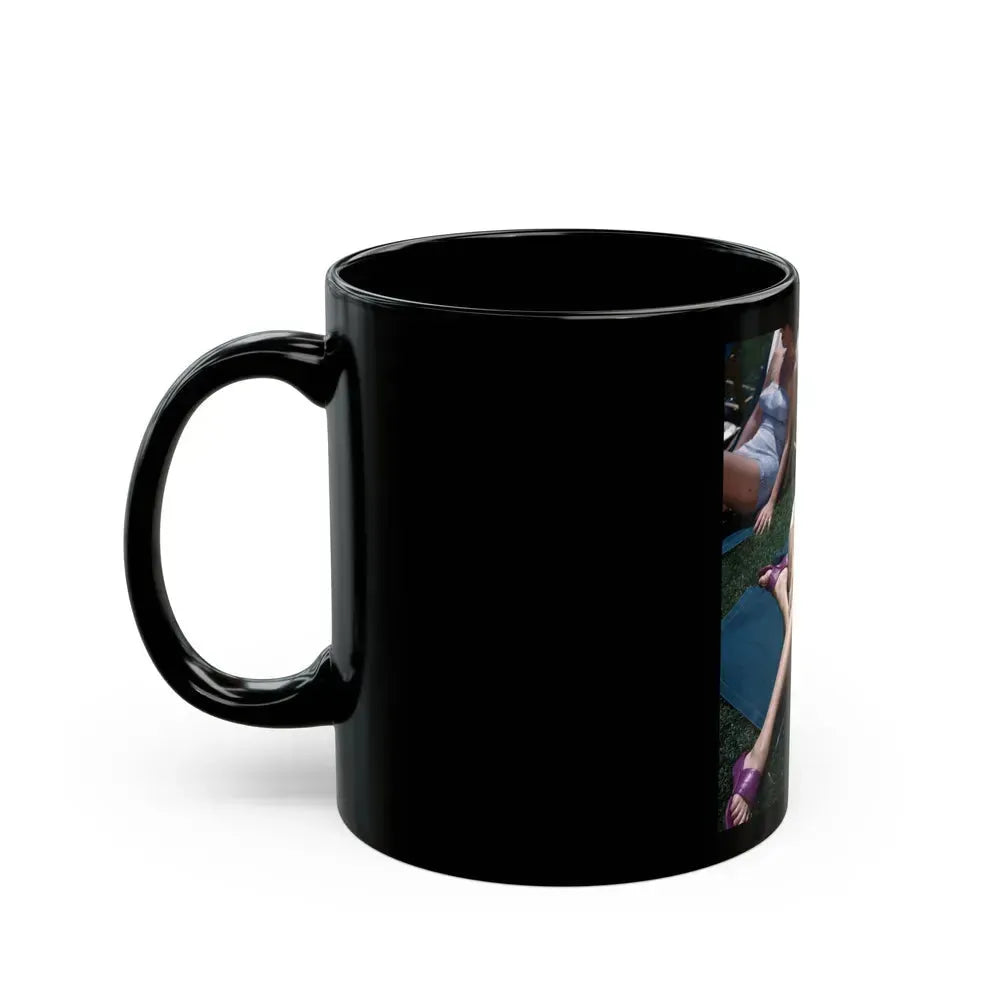 Faith Domergue #237 (Vintage Female Icon) Black Coffee Mug - Go Mug Yourself