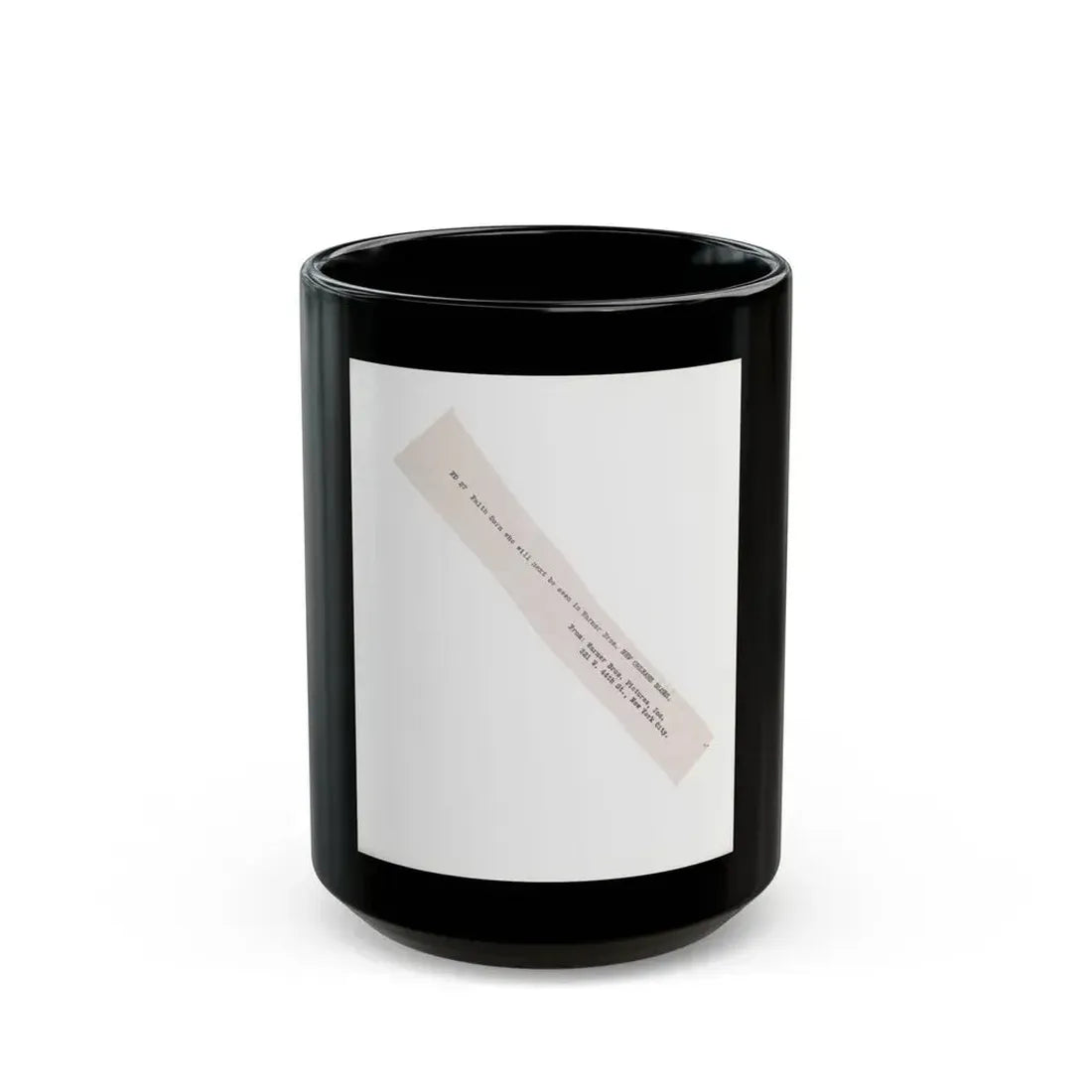 Faith Domergue #242 - Vintage B&W 8x10 Full Body 1-Piece Hawian Style Leggy Barefoot Swimuit Cheesecake Photo 1 (Vintage Female Icon) Black Coffee Mug 15oz - Go Mug Yourself