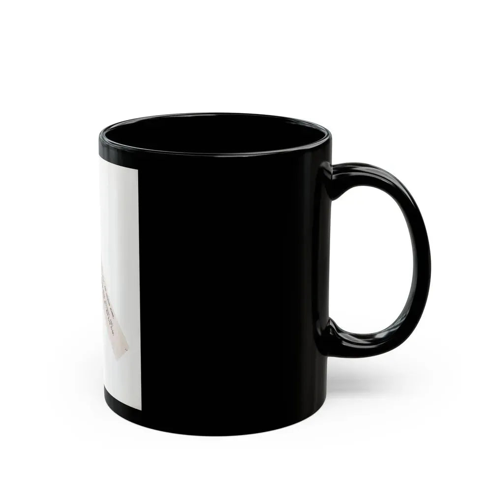 Faith Domergue #242 - Vintage B&W 8x10 Full Body 1-Piece Hawian Style Leggy Barefoot Swimuit Cheesecake Photo 1 (Vintage Female Icon) Black Coffee Mug - Go Mug Yourself