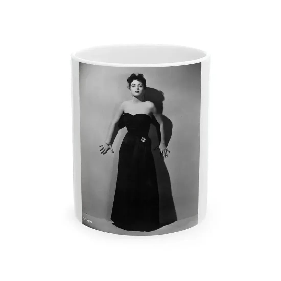 Faith Domergue #26 4 (Vintage Female Icon) White Coffee Mug 11oz - Go Mug Yourself
