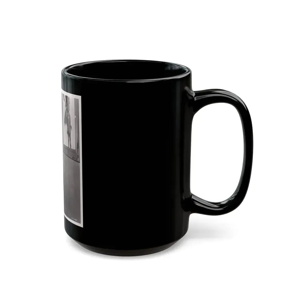 Faith Domergue #31 (Vintage Female Icon) Black Coffee Mug - Go Mug Yourself