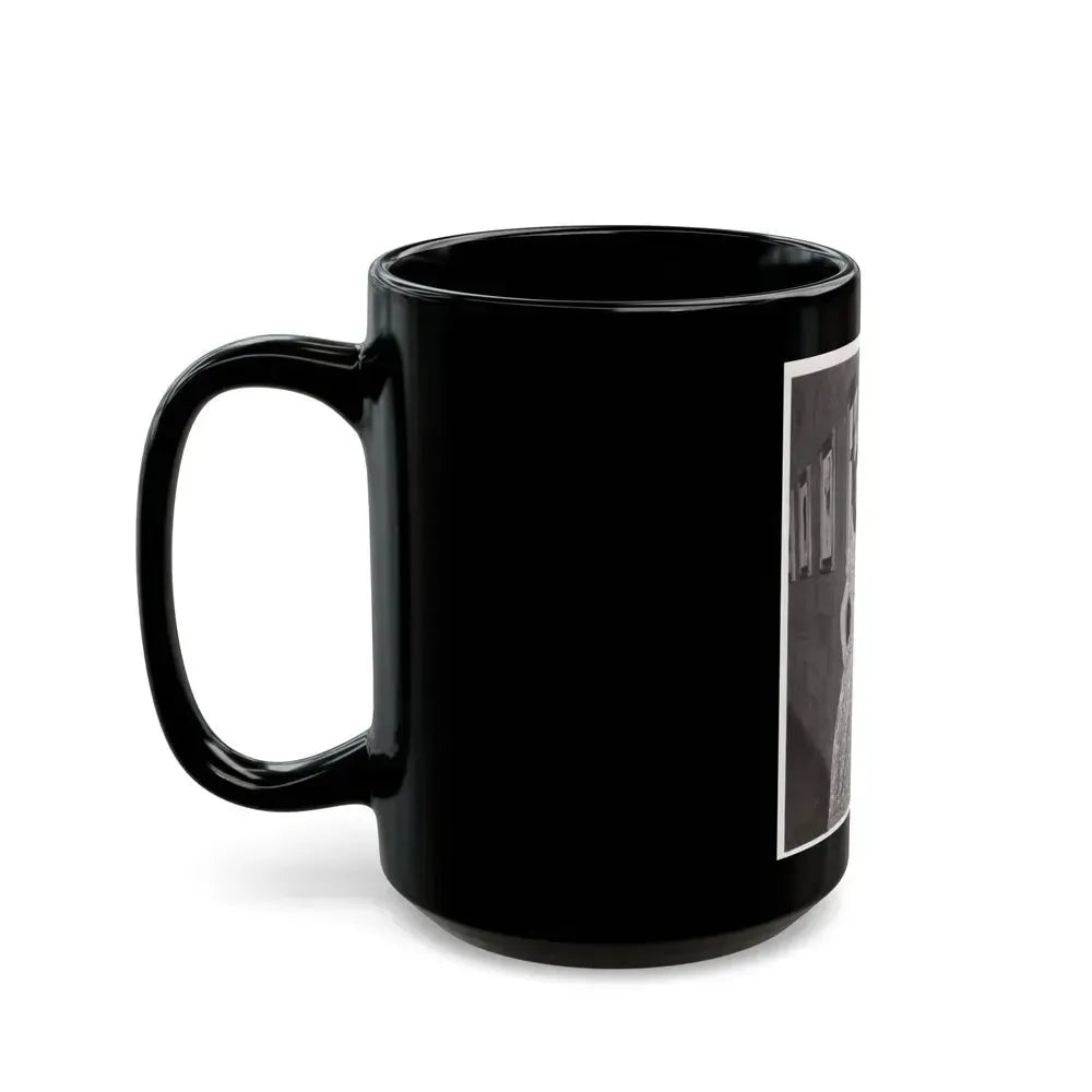 Faith Domergue #31 (Vintage Female Icon) Black Coffee Mug - Go Mug Yourself