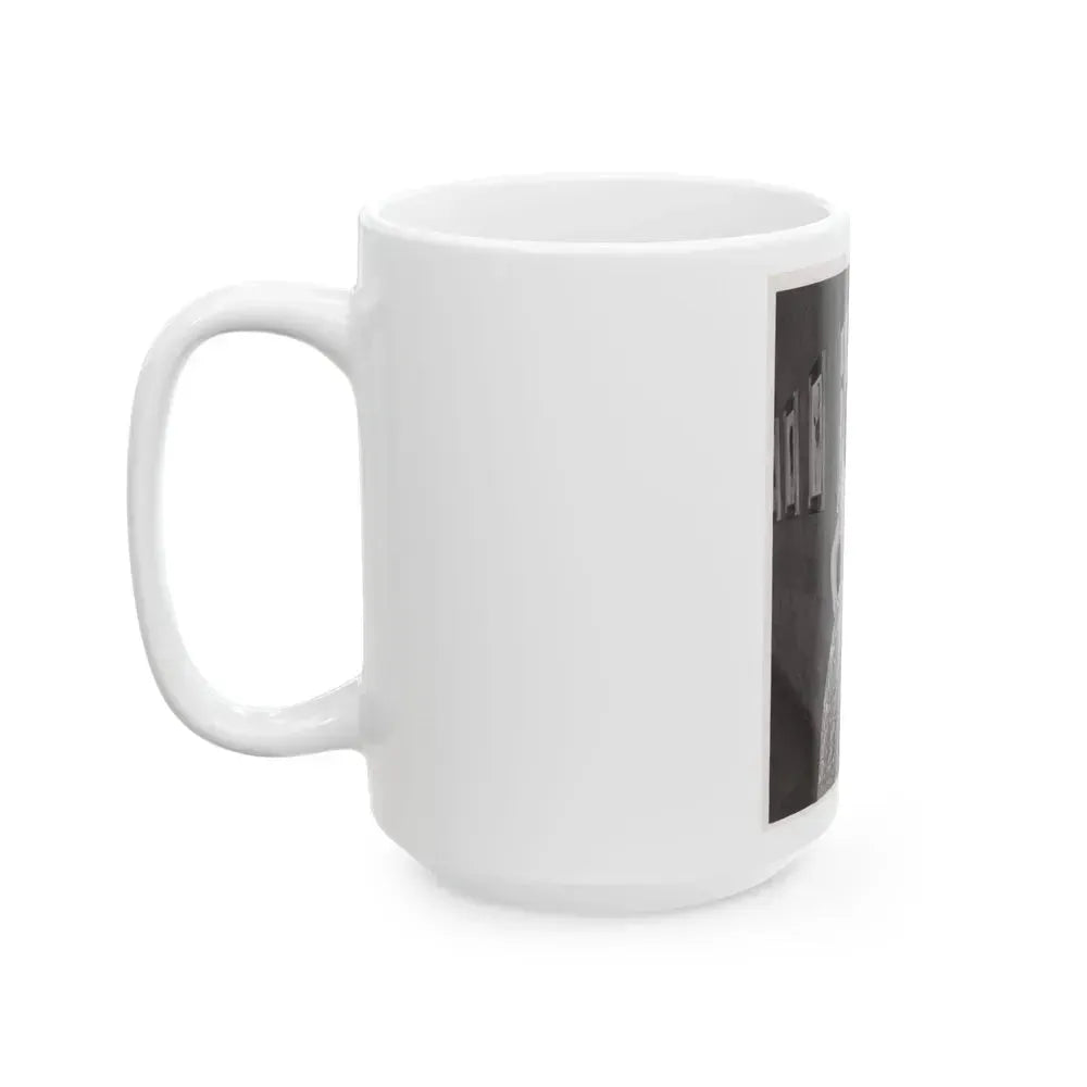 Faith Domergue #31 (Vintage Female Icon) White Coffee Mug - Go Mug Yourself