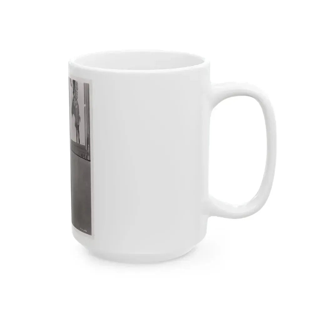 Faith Domergue #31 (Vintage Female Icon) White Coffee Mug - Go Mug Yourself