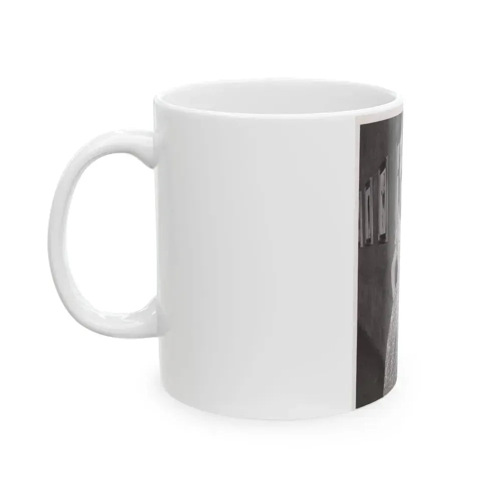 Faith Domergue #31 (Vintage Female Icon) White Coffee Mug - Go Mug Yourself
