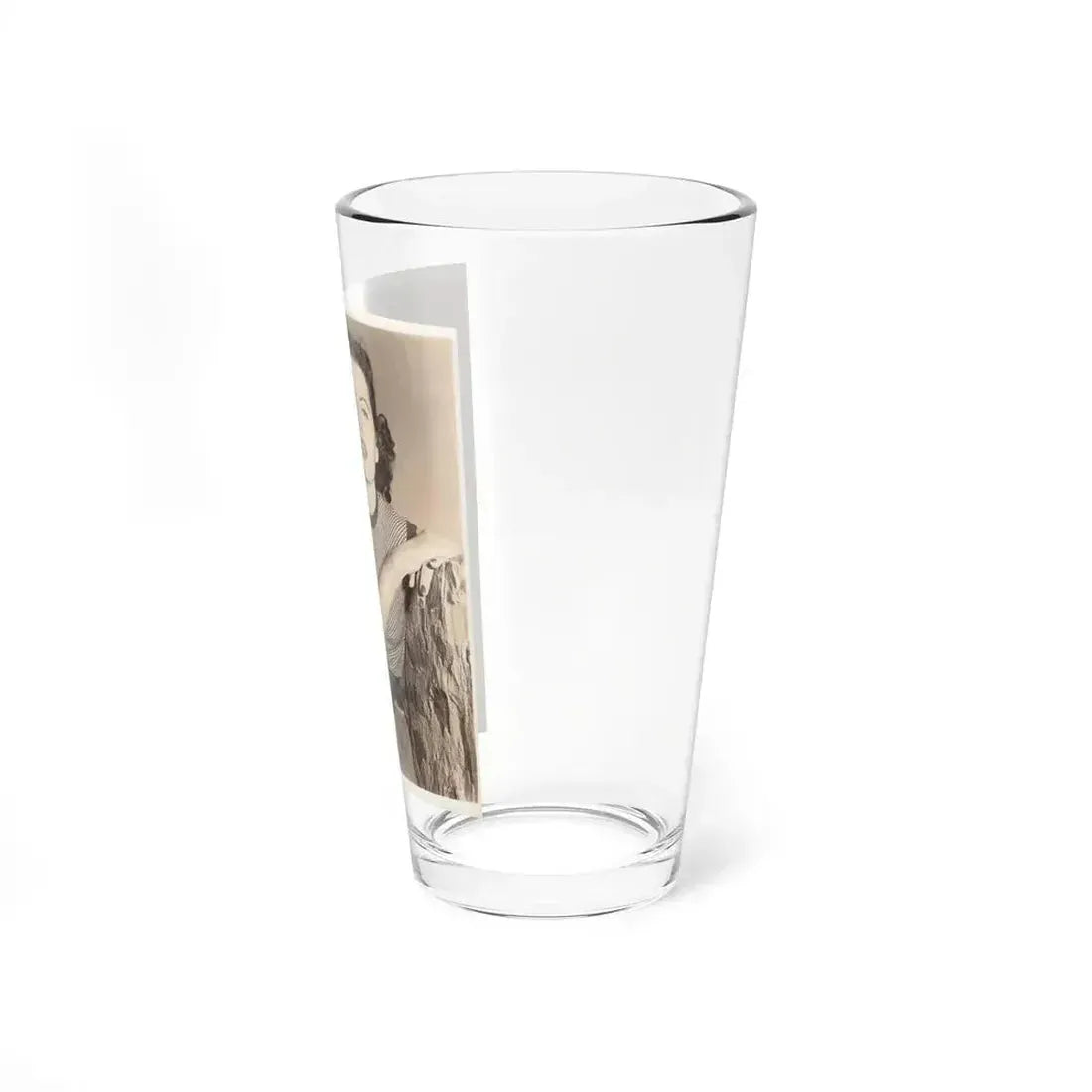 Faith Domergue #32 (Vintage Female Icon) Pint Glass 16oz - Go Mug Yourself