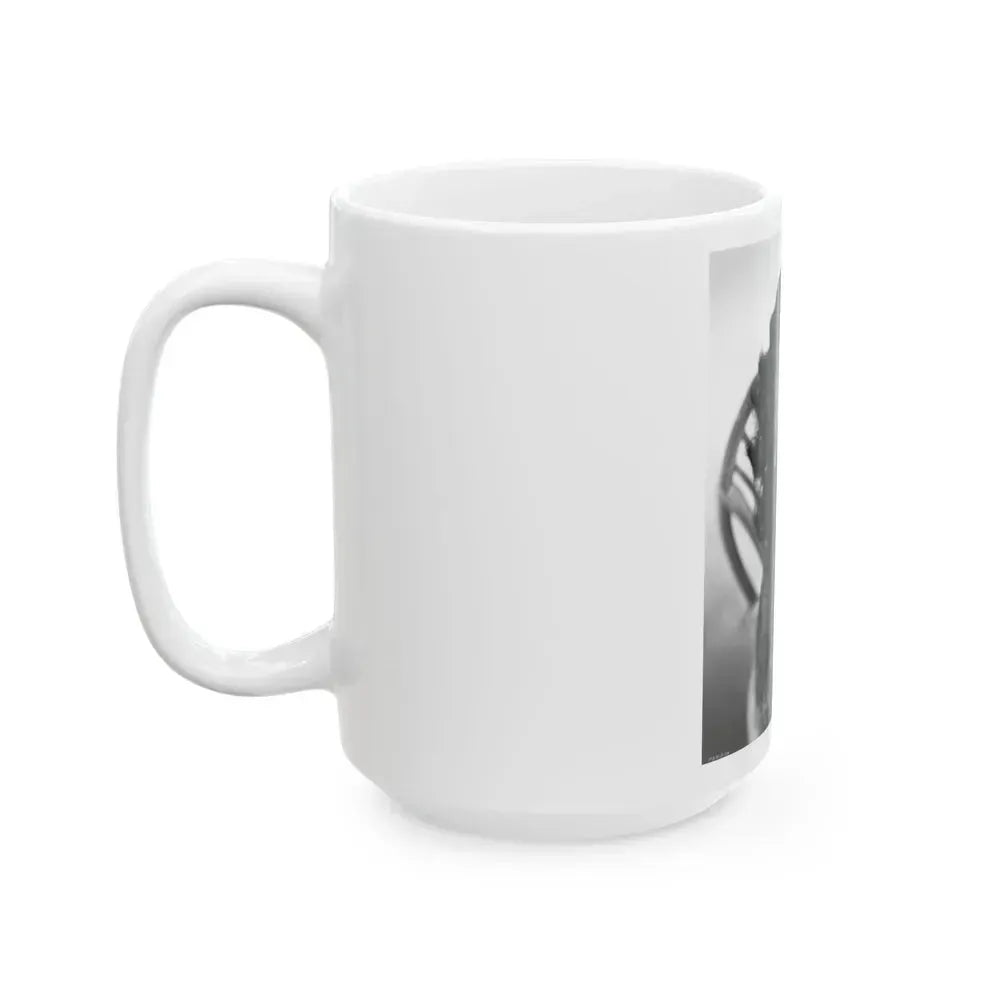Faith Domergue #33 (Vintage Female Icon) White Coffee Mug - Go Mug Yourself