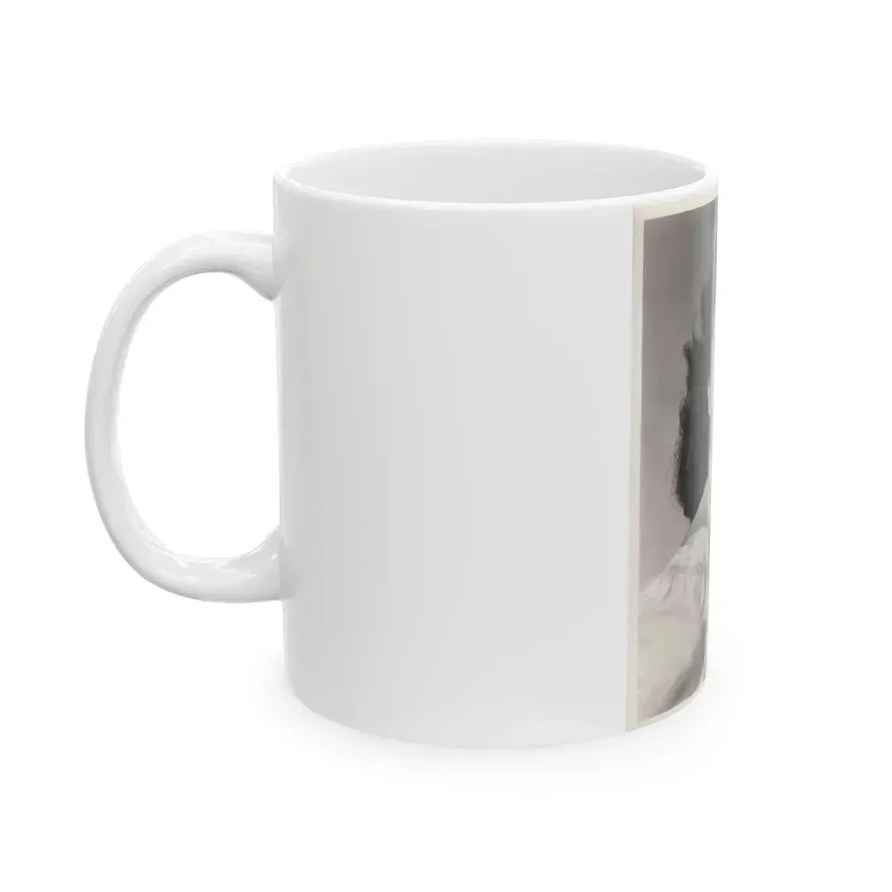 Faith Domergue #38 (Vintage Female Icon) White Coffee Mug - Go Mug Yourself
