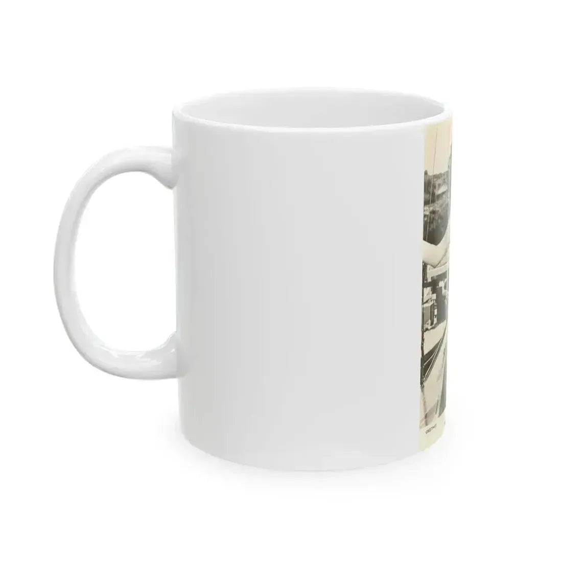Faith Domergue #47 1 (Vintage Female Icon) White Coffee Mug - Go Mug Yourself