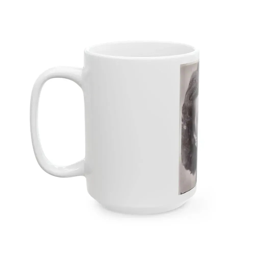 Faith Domergue #48 (Vintage Female Icon) White Coffee Mug - Go Mug Yourself